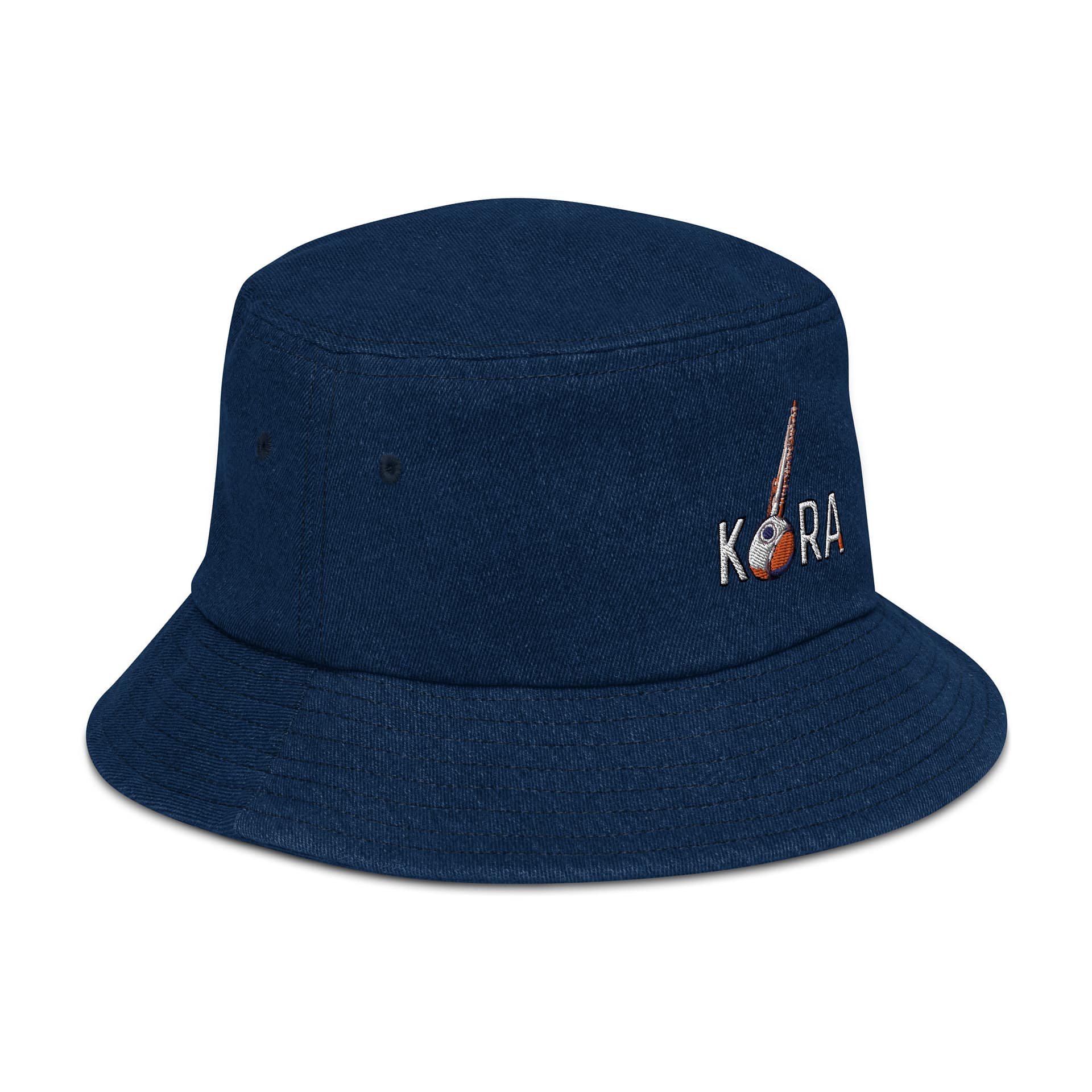 Denim bucket hat Sana Cissokho